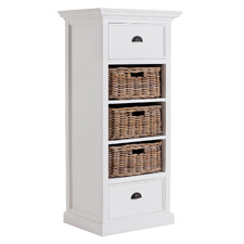 Meharry 2 Drawer Storage Unit with Baskets