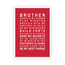 Brothers Framed Print