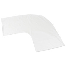 Curved Cotton Sateen Pillowcase