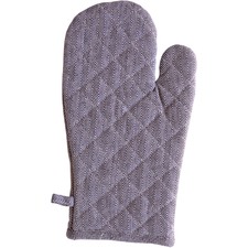 Cotton Herringbone Oven Gloves (Set of 2)