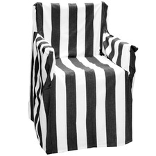 Striped Alfresco Cotton Director's Chair Cover