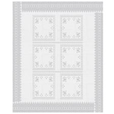 Silver Belle Cotton Tablecloth