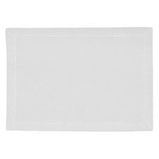Elegant Hemstitch Cotton Placemat