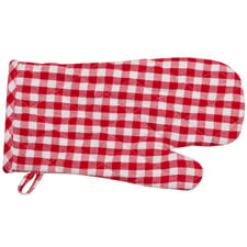 Gingham Cotton Oven Gloves