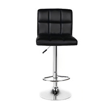 Calvus Faux Leather Adjustable Barstool
