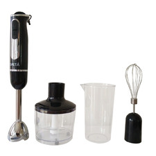 4 Piece Aure Portable Stick Hand Blender Set