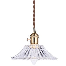 Gold Vintage-Style Fleur Pendant Light