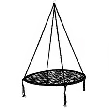 Kids' Macrame Hand-Woven Cotton Nest Swing
