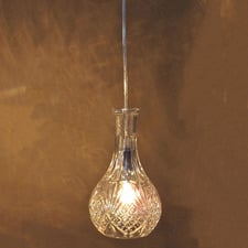 Sherry Decanter Glass Pendant Light