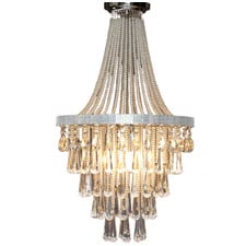 Empire Large Glass Chandelier