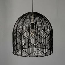 Amalfi Rattan Lace Pendant Light