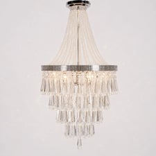 Empire Large Glass Chandelier