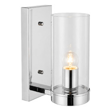 Camden Chrome Metal Wall Light
