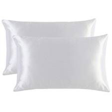 Luxe Mulberry Silk Standard Pillowcases (Set of 2)