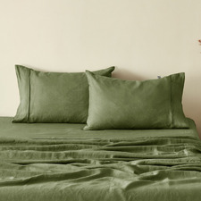 Findlay European Flax Linen Pillowcases (Set of 2)