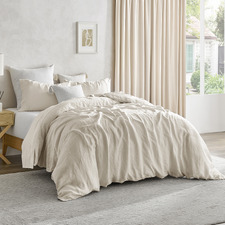 Natural Findlay European Flax Linen Quilt Cover Set