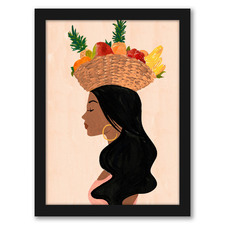 Valentina S Fruit Basket Printed Wall Art