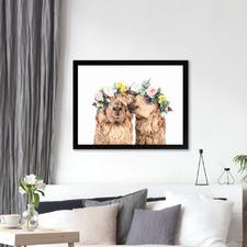Alpaca Love Printed Wall Art
