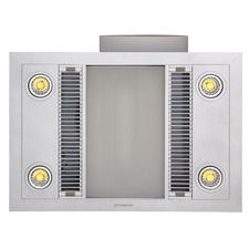 Linear 4 LED Bathroom Heater with Exhaust Fan