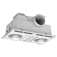 Profile Plus 2 Bathroom 3 in 1 Heater, Exhaust And LED Light