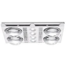 Profile Plus 4 Bathroom 3 in 1 Heater, Exhaust And LED Light