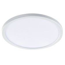 Fino 21cm White Tri-Colour LED Oyster Light