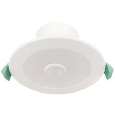 Tradetec Zone 90mm Cut Out LED Tri-Colour Sensor Recessed Downlight
