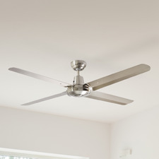 Silver Precision 316 Stainless Steel Ceiling Fan