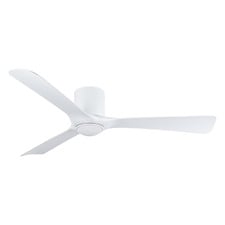 Fresno 132cm DC Low Profile Ceiling Fan with LED Light & Remote Control