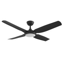 132cm Viper 4 Blade DC Ceiling Fan with LED