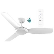 Viper 122cm 3-Blade DC Smart Ceiling Fan with LED Light