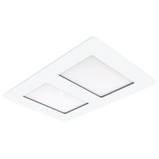Aspire II White 1000W 3-in-1 Bathroom Heater Exhaust Fan with LED Light