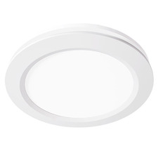 White Saturn Round Exhaust Fan with Light