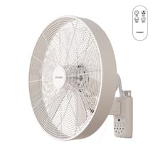 Como 3 Speed Wall Fan with Remote Control