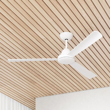 Zorro 122cm White DC Ceiling Fan with Remote Control