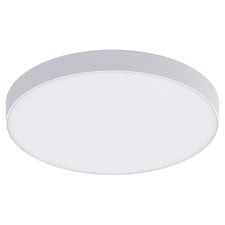 Quest White Round LED Oyster Light