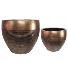 2 Piece Jardiniere Planter Set