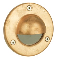 Rocco Hooded LV Exterior Recessed Light in Copper