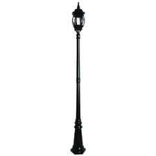 Highgate Exterior Post and Top in Black