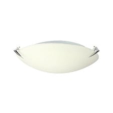Cone Frosted Glass Oyster Light