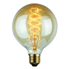 Vintage G125 25W E27 Spiral Filament Lamp (Set of 2)