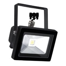 Black Comiso Single LED  Exterior Floodlight