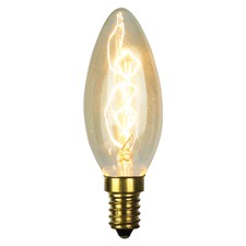 C35 Vintage 25W E14 Filament Bulb