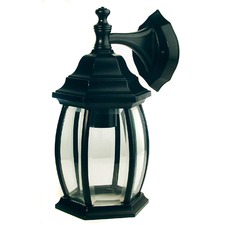 Highgate Down Exterior Wall Light in Black