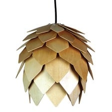 Acorn Natural Timber Pendant