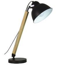Franca Metal & Wood Desk Lamp