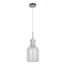 Holbeck Scandinavian Bottle Glass Pendant Light