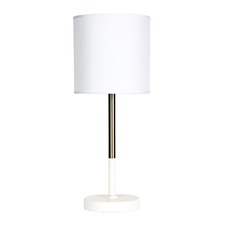 White Agrigento Table Lamp