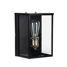 Black Oakland Outdoor Wall Light