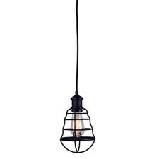 Cage Inspired Black Metal Wire Shade